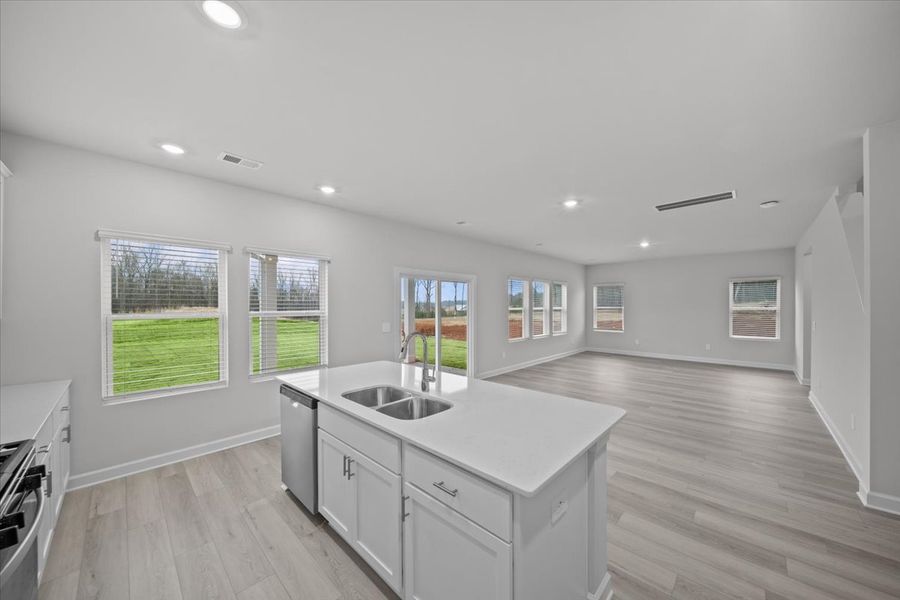 Furnished interior view inside a new home in Shiloh Valley, Piedmont (Image 7).