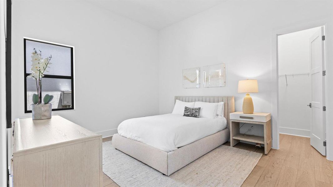 Bedroom staged Bedroom staged