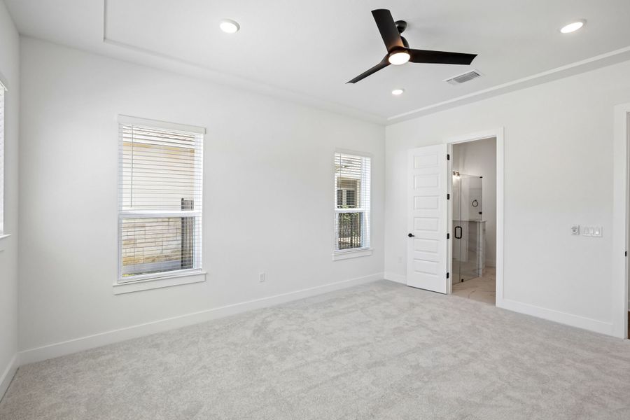 Representative unfurnished interior of a home built from the Denali by Pacesetter Homes in Easton Park, Austin (Image 33).