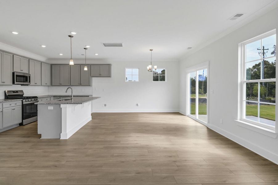 Spacious, unfurnished interior of a new home in Ferry Grove, Lexington (Image 15).