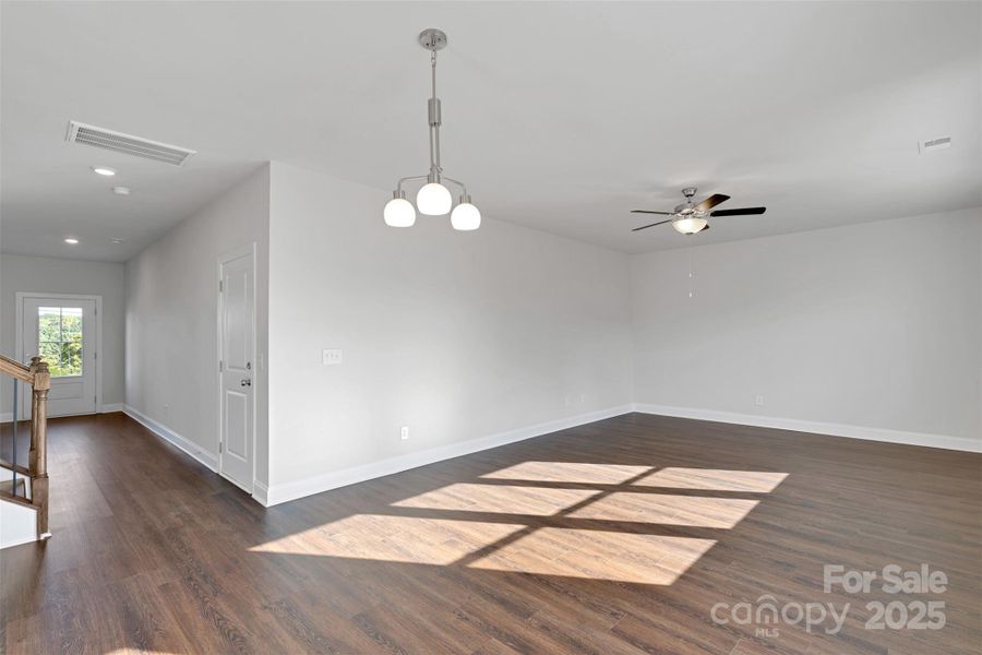 Spacious, unfurnished interior of a new home in , Lincolnton (Image 24).