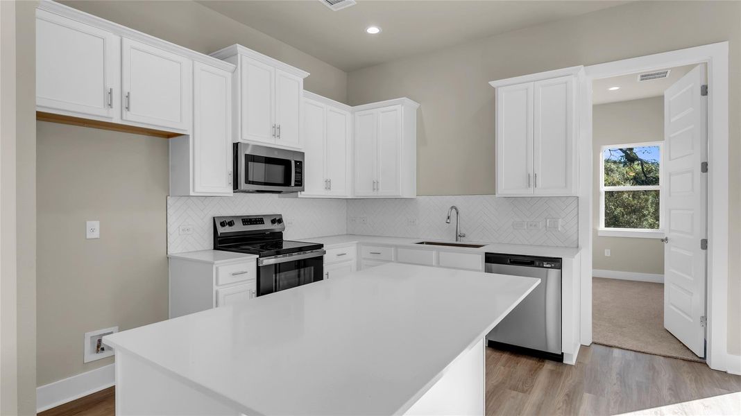 Furnished interior view inside a new home in , Cottonwood Shores (Image 7).