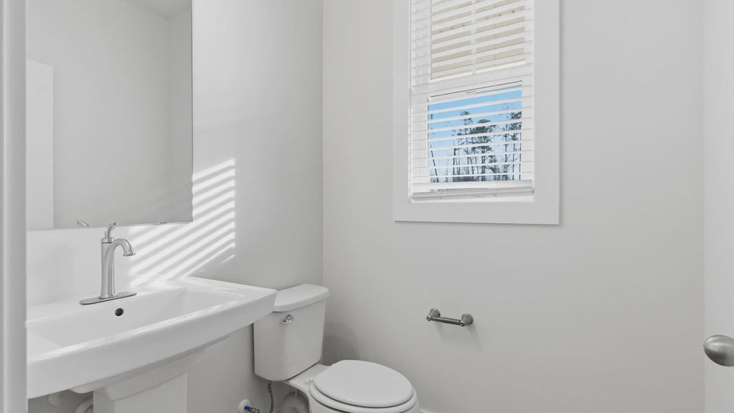 Furnished interior view inside a new home in Pelham Crossing Villas, Greenville (Image 8).