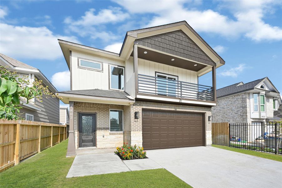 Plenty of parking space