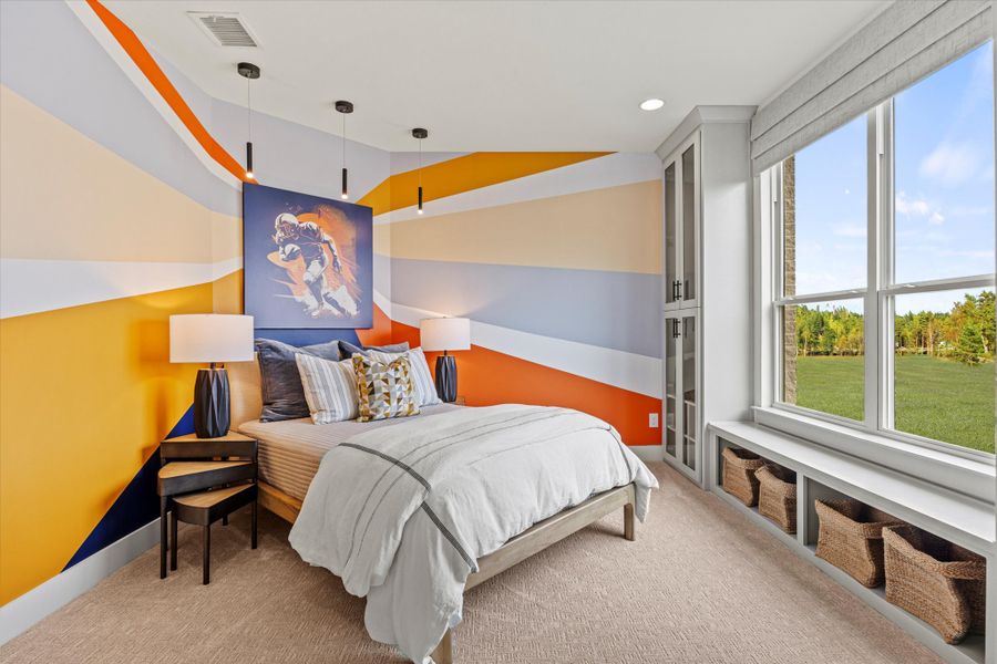 Representative furnished interior of a home built from the Ashbourne by Windsor Homes in Nelson Lake Estates, Rockwall (Image 44).