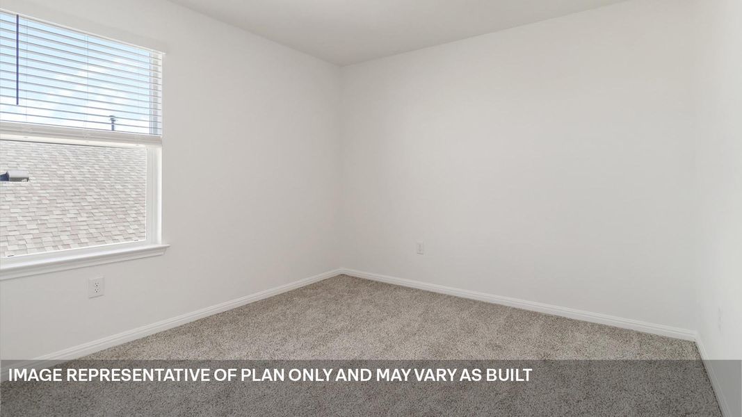 Spacious, unfurnished interior of a new home in Bar W Ranch, Leander (Image 16).