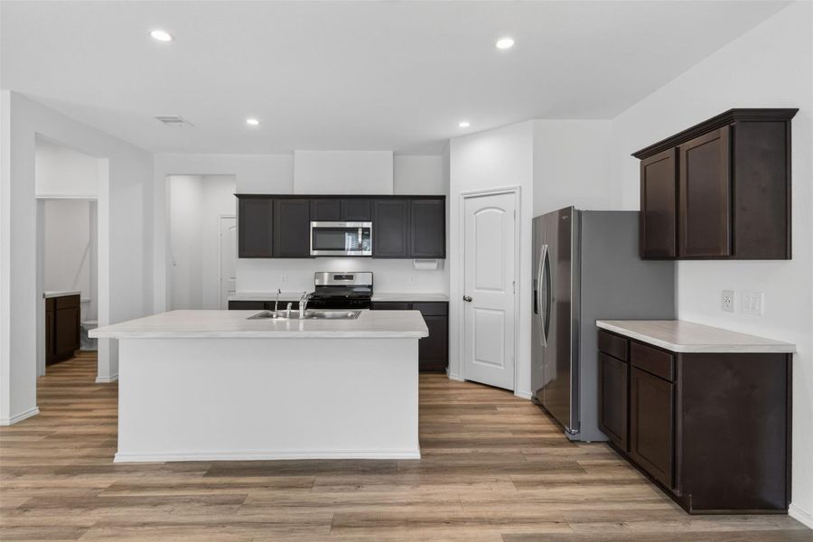 Furnished interior view inside a new home in , Houston (Image 18).