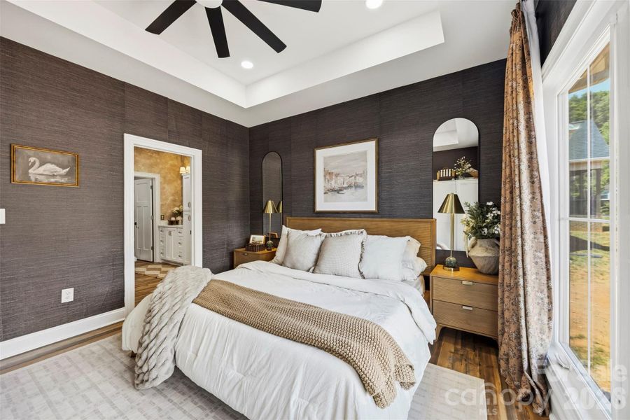 Furnished interior view inside a new home in , Kings Mountain (Image 17).