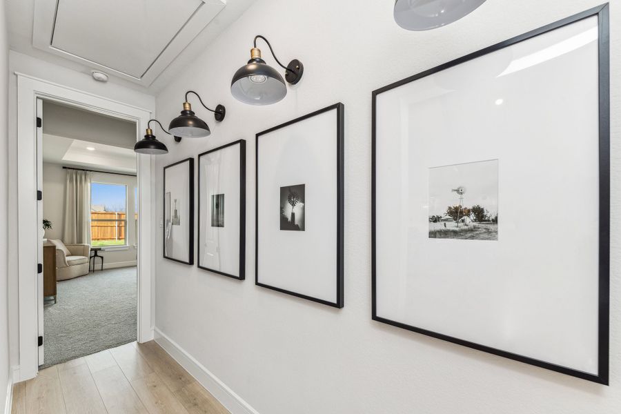 Hallway off the Great Room/Primary Suite
