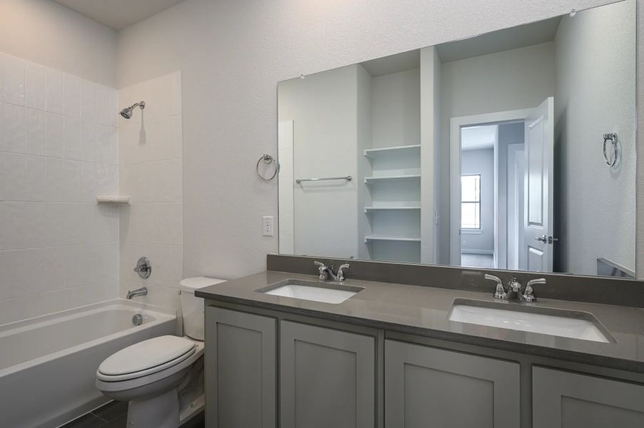 Representative furnished interior of a home built from the Seabrook by Stonehollow Homes in Heritage Grove, Blue Ridge (Image 4).