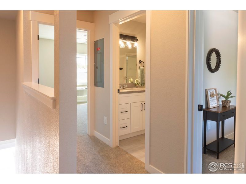 Furnished interior view inside a new home in , Wray (Image 8).