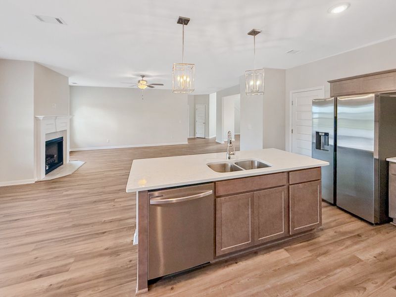 Furnished interior view inside a new home in The Village at Sassafras, Allenhurst (Image 8).