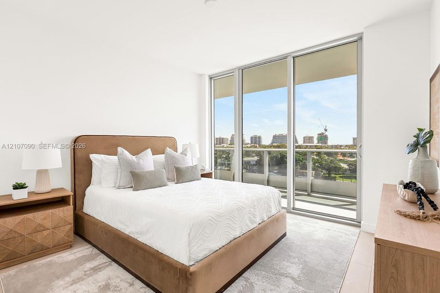 Furnished interior view inside a new home in , Bay Harbor Islands (Image 7).
