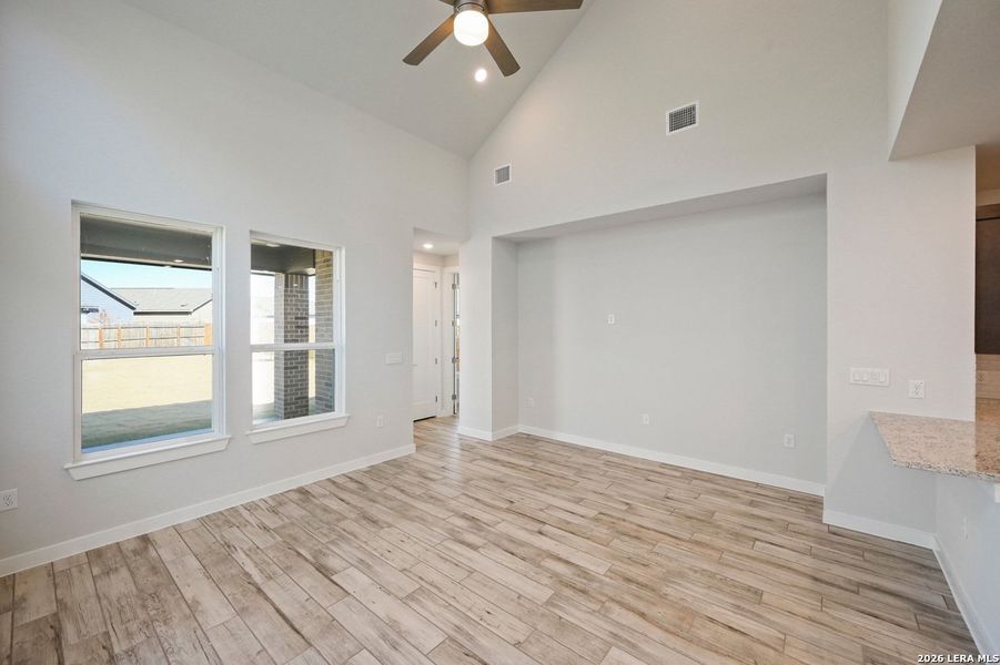 Spacious, unfurnished interior of a new home in VIDA, San Antonio (Image 14).