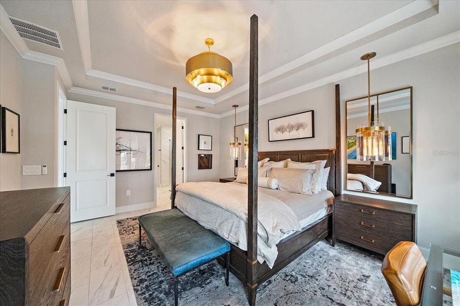 Furnished interior view inside a new home in , Venice (Image 48).