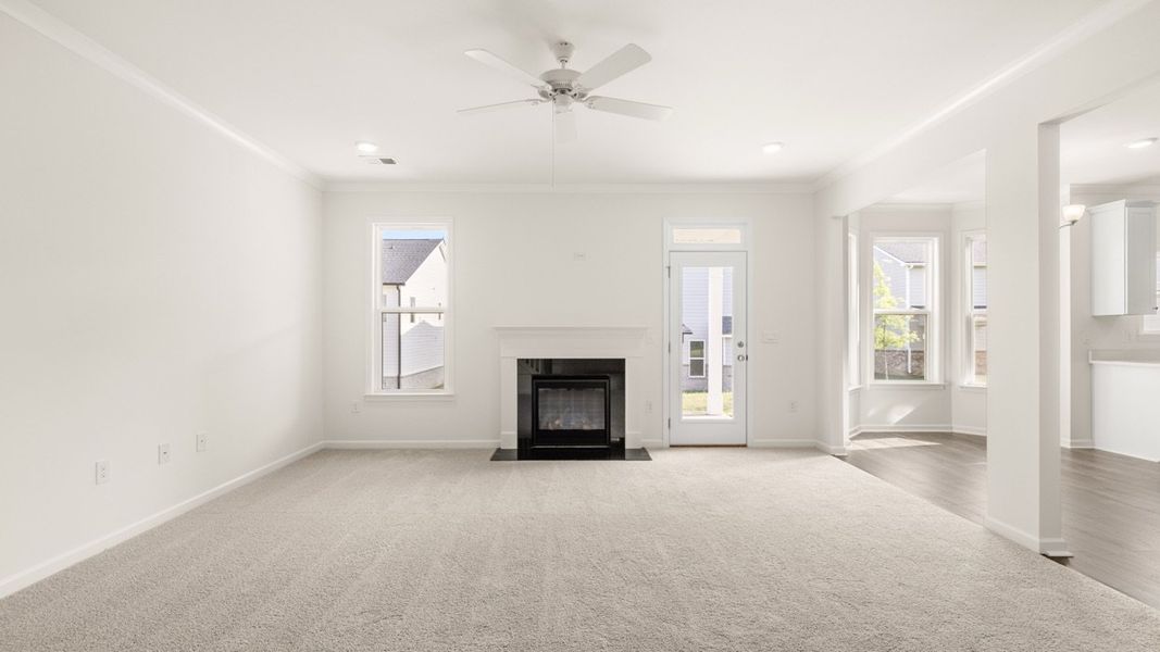 Spacious, unfurnished interior of a new home in Wildwood, Covington (Image 28). Spacious, unfurnished interior of a new home in Wildwood, Covington (Image 28).
