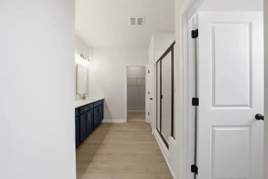 Sample Primary Bath photo. Actual structural options and design finishes of home may vary.