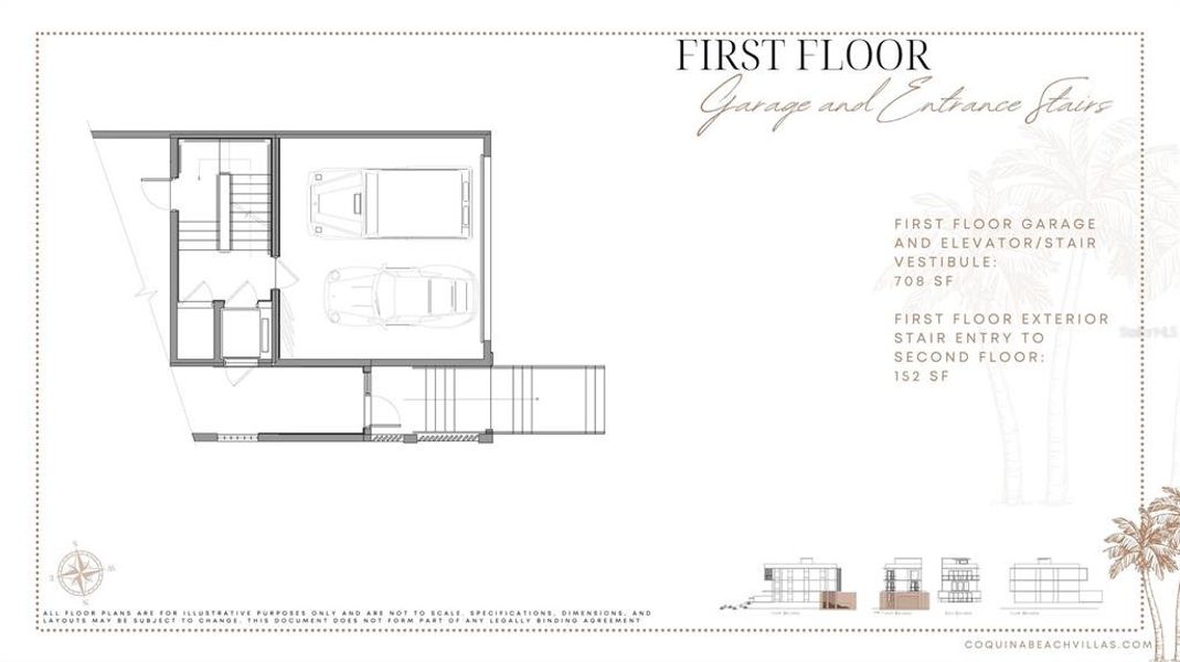 2D floor plan layout of this home in , Palm Coast, FL (Image 14).