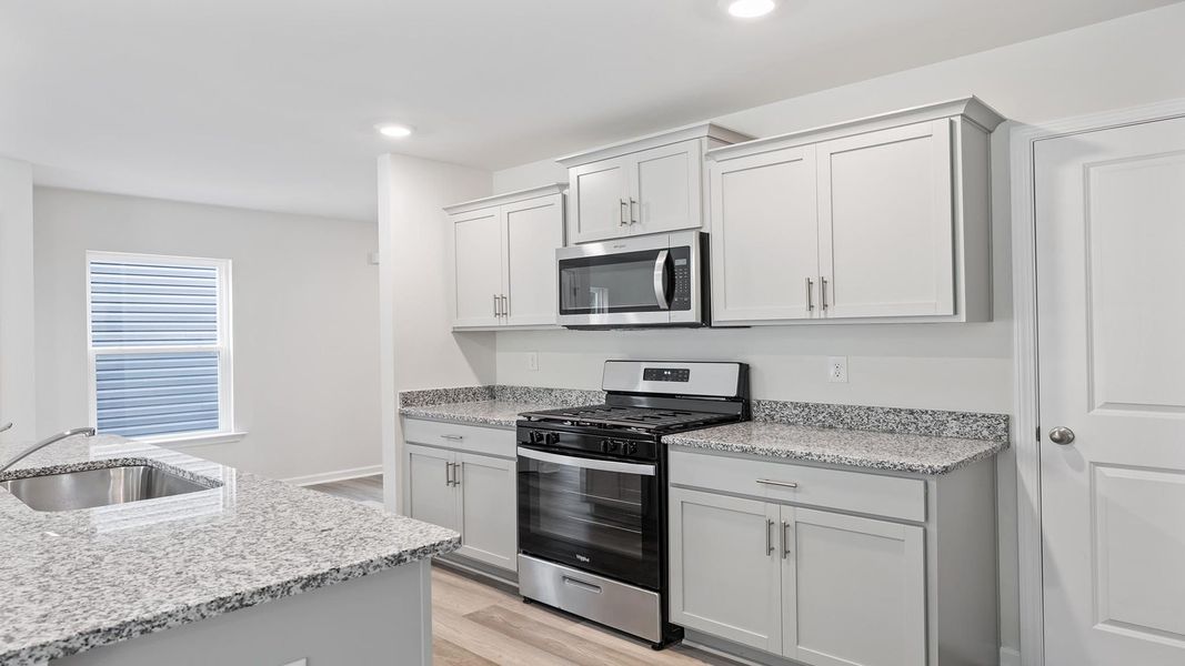 Furnished interior view inside a new home in Baxter Village, Boiling Springs (Image 8). Furnished interior view inside a new home in Baxter Village, Boiling Springs (Image 8).