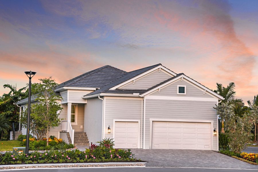Representative exterior photo of a completed home built from the Meadow Brook by Neal Communities in Tide Marsh, Fort Myers, FL (Image 16).