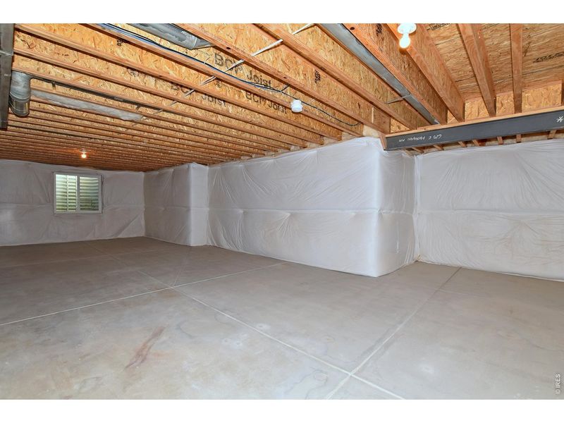 In-progress construction of a new home in , Johnstown, CO (Image 30).