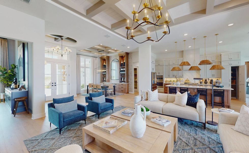 Furnished interior view inside a new home in Palmera, Venice (Image 11).