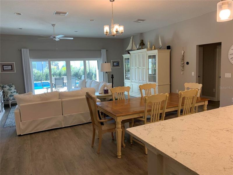 Furnished interior view inside a new home in , The Villages (Image 8).