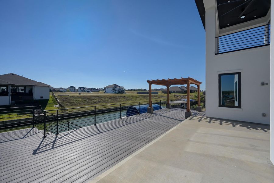 Exterior details and patio area of a home in , Willis (Image 27). Exterior details and patio area of a home in , Willis (Image 27).