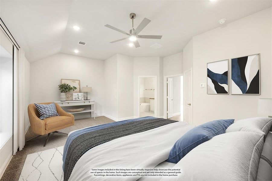 Furnished interior view inside a new home in Arcadia Trails Classic 60, Balch Springs (Image 13).