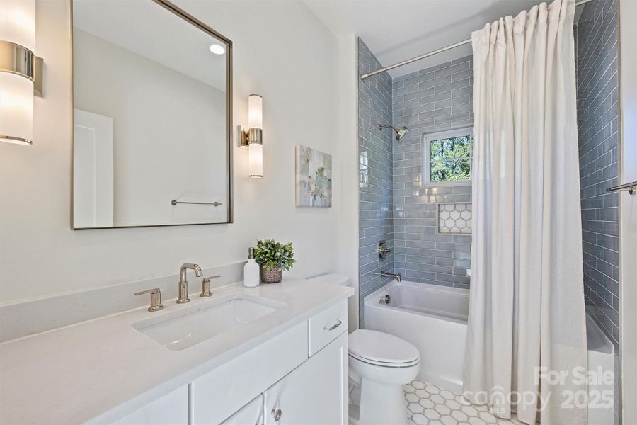 Furnished interior view inside a new home in , Charlotte (Image 11).