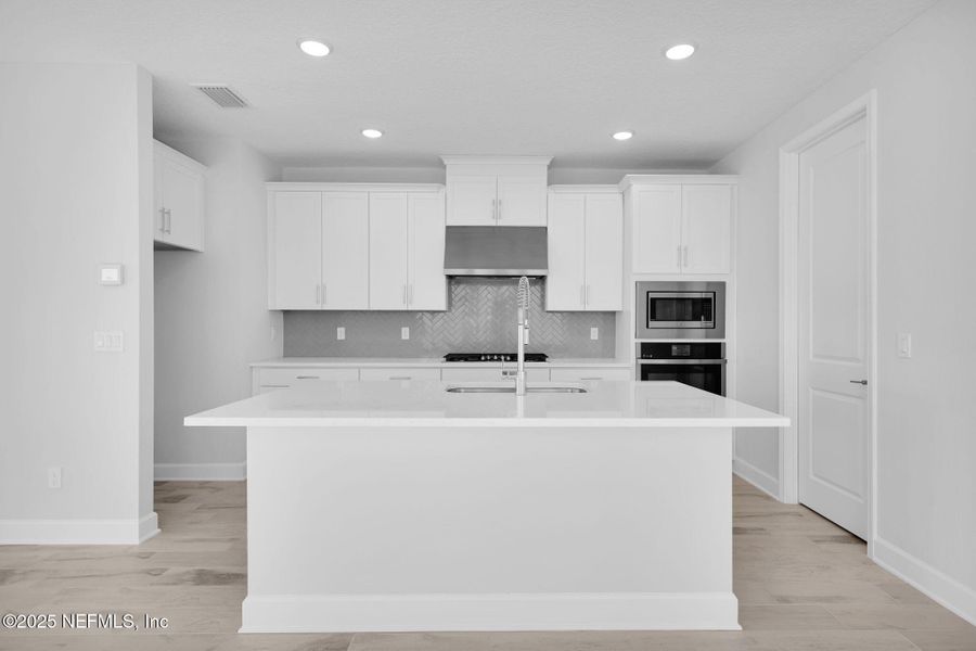 Furnished interior view inside a new home in Crosswinds at Nocatee, Ponte Vedra Beach (Image 31). Furnished interior view inside a new home in Crosswinds at Nocatee, Ponte Vedra Beach (Image 31).