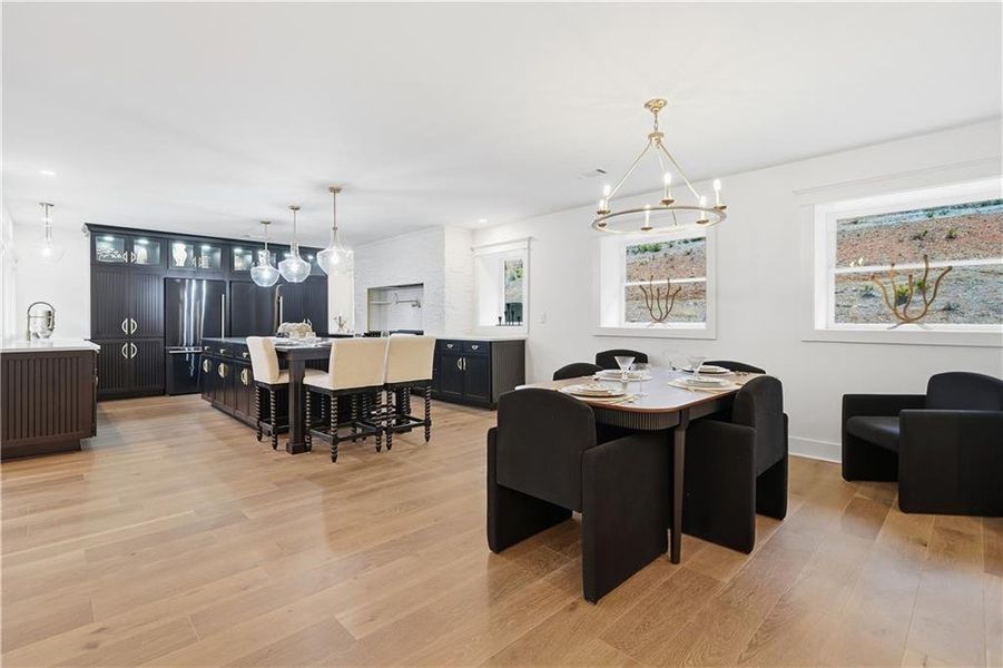 Furnished interior view inside a new home in , Jasper (Image 12). Furnished interior view inside a new home in , Jasper (Image 12).