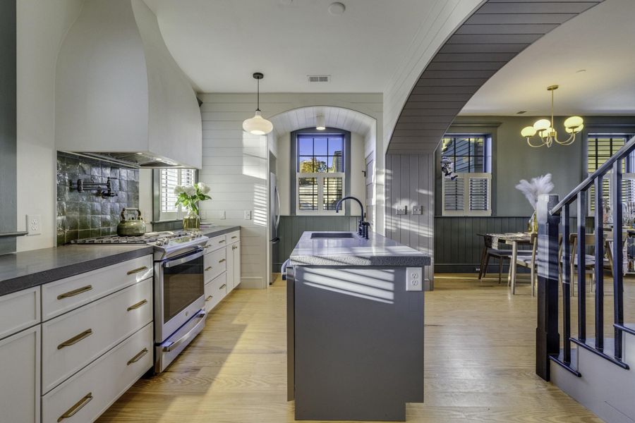 Furnished interior view inside a new home in , Charleston (Image 9). Furnished interior view inside a new home in , Charleston (Image 9).