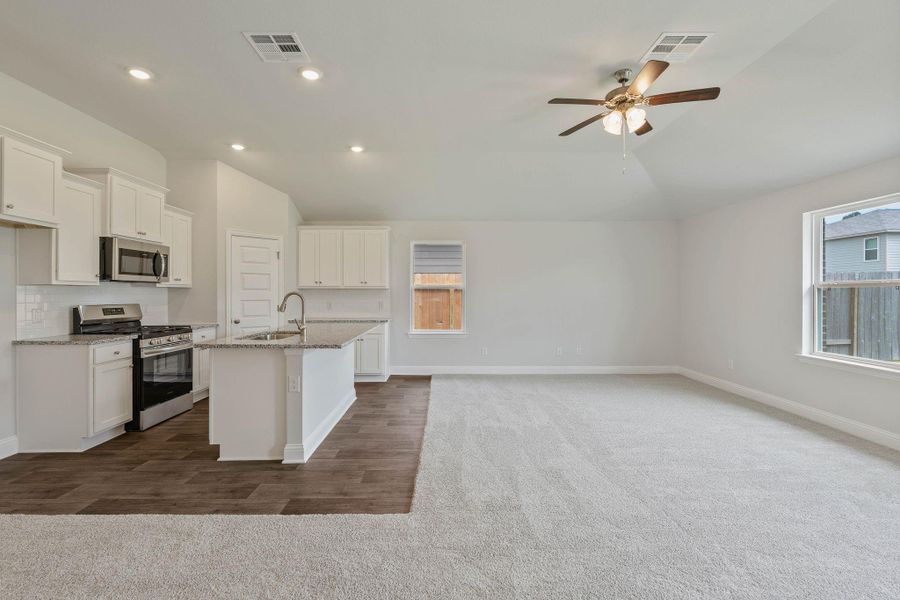 Furnished interior view inside a new home in Grand Oaks Reserve, Cleveland (Image 7).