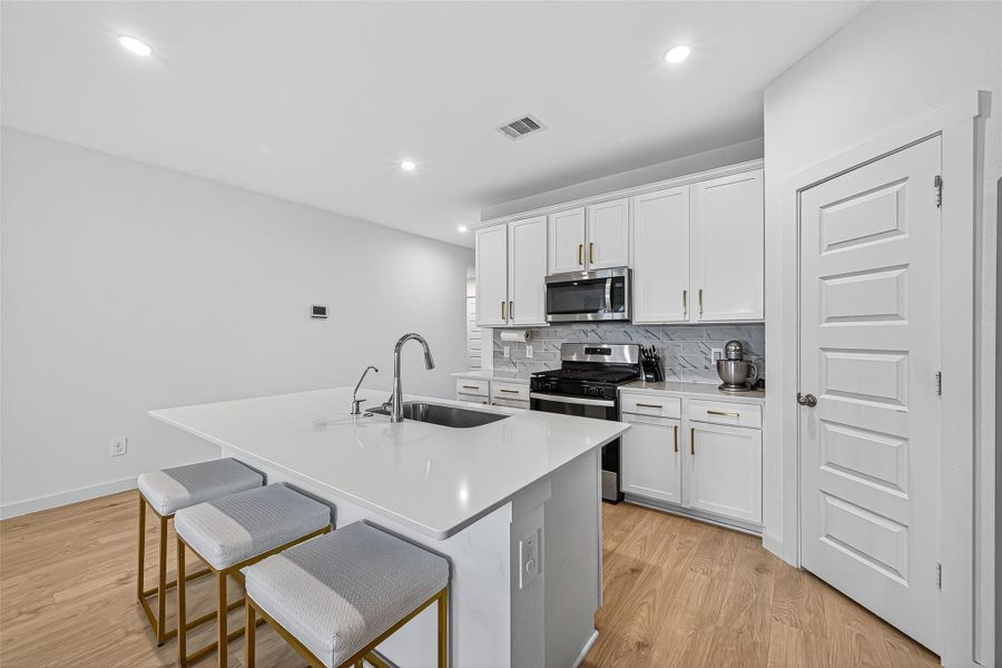 Furnished interior view inside a new home in , Katy (Image 10). Furnished interior view inside a new home in , Katy (Image 10).