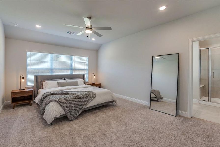 Furnished interior view inside a new home in , Princeton (Image 9).