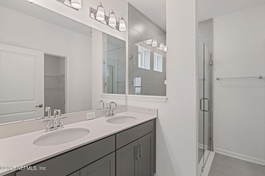 Furnished interior view inside a new home in Beacon Lake, St. Augustine (Image 14).