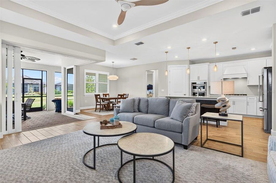 Furnished interior view inside a new home in , Englewood (Image 17).