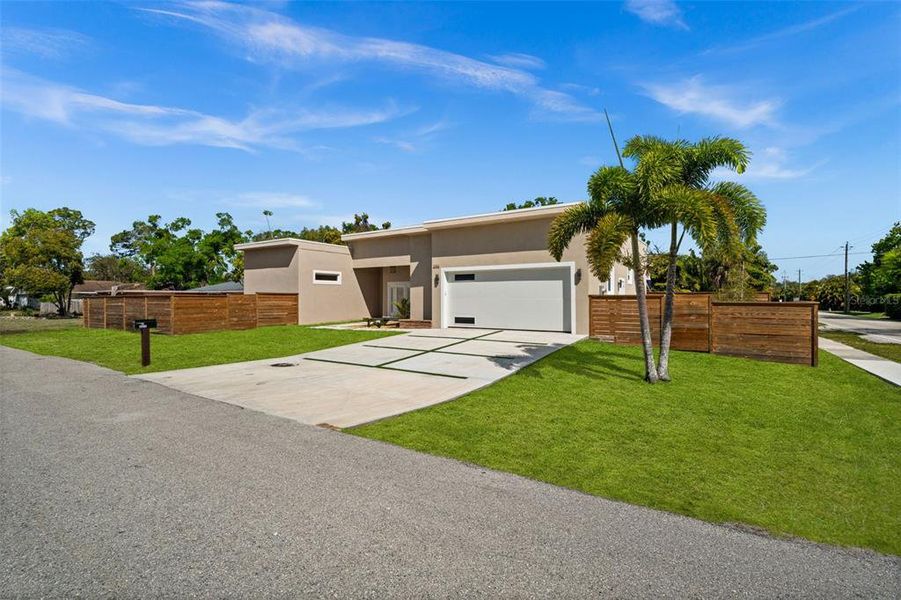 Exterior details and patio area of a home in , Sarasota (Image 27). Exterior details and patio area of a home in , Sarasota (Image 27).