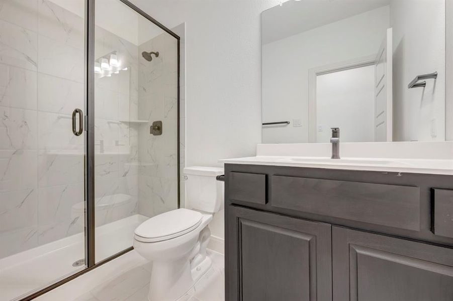 Furnished interior view inside a new home in Creekshaw – Gardens, Royse City (Image 11).