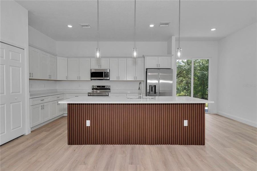 Furnished interior view inside a new home in , Citrus Springs (Image 9).