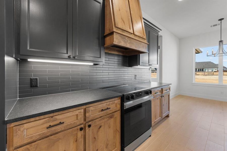 Furnished interior view inside a new home in , Azle (Image 10).