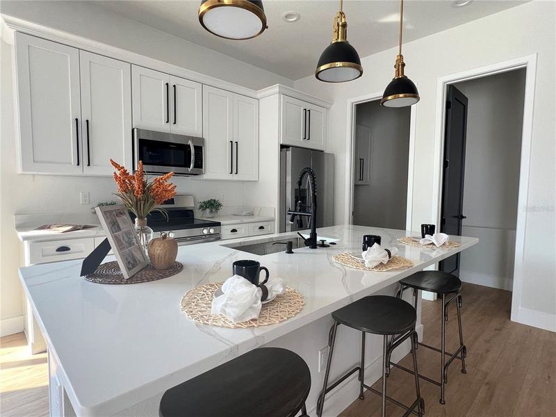 Furnished interior view inside a new home in , Deltona (Image 8). Furnished interior view inside a new home in , Deltona (Image 8).