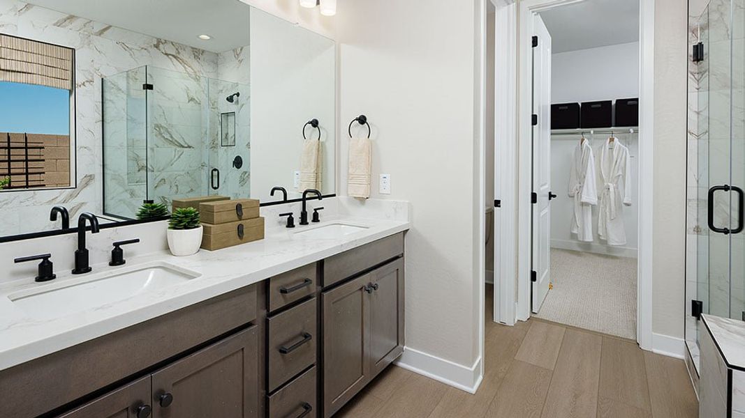 Representative furnished interior of a home built from the London by Taylor Morrison in Alamar, Avondale (Image 11).