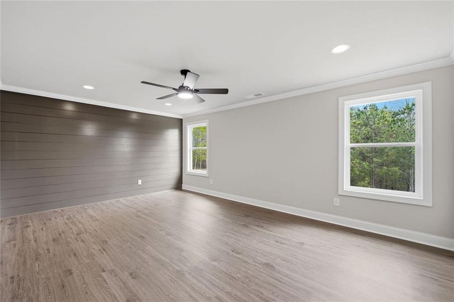 Spacious, unfurnished interior of a new home in , Dawsonville (Image 42).