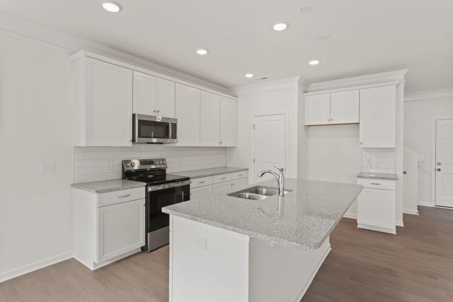 Furnished interior view inside a new home in Bellevue, Greenville (Image 10).