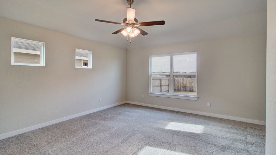 Furnished interior view inside a new home in Cloud Country, New Braunfels (Image 23).