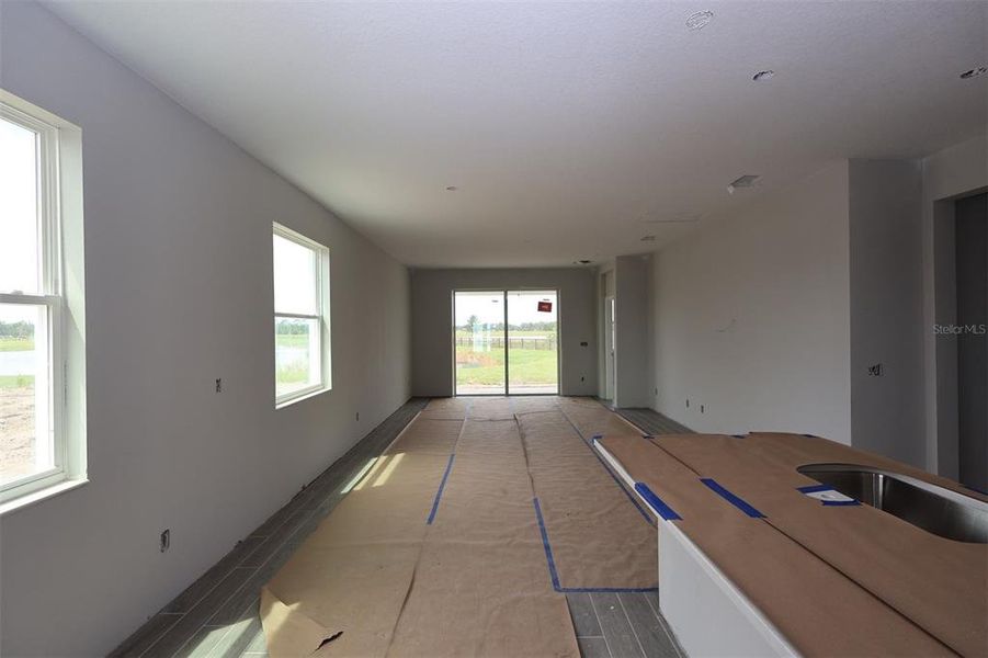 In-progress construction of a new home in Bay Lake Farms, St. Cloud, FL (Image 31).