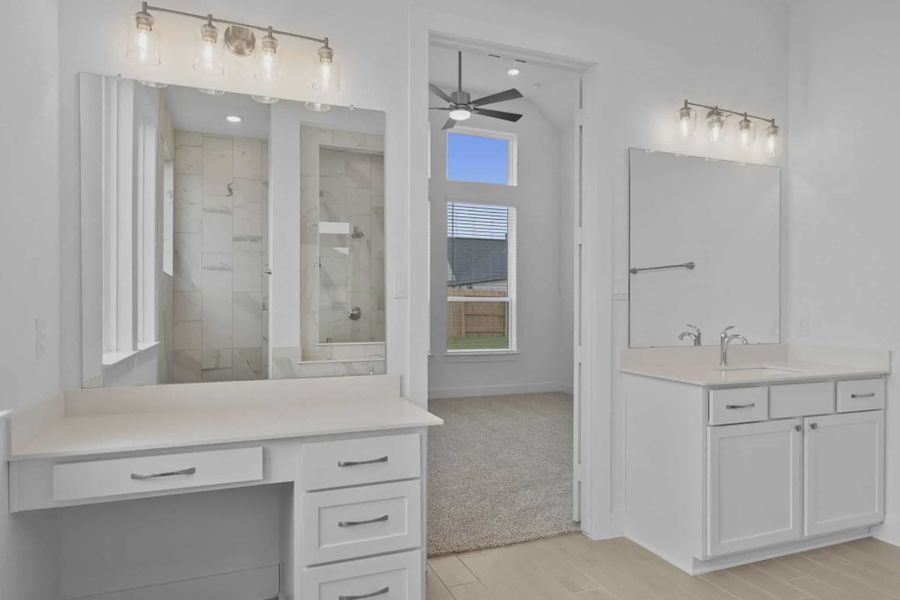Furnished interior view inside a new home in Attwater 65's, Waller (Image 5).