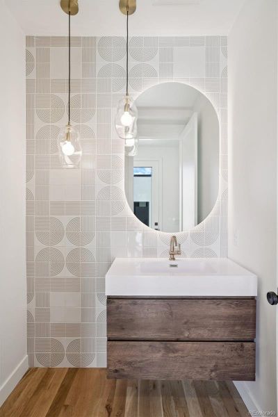 Furnished interior view inside a new home in , Denver (Image 13).